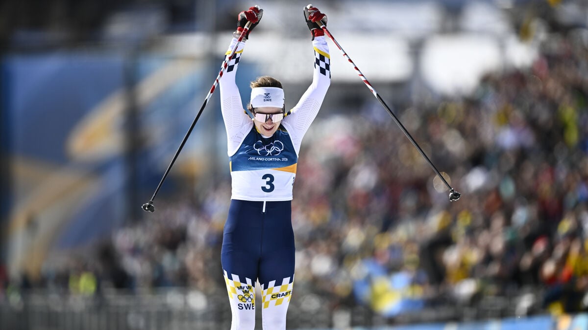 Ebba Andersson wins Olympic gold, very, very happy