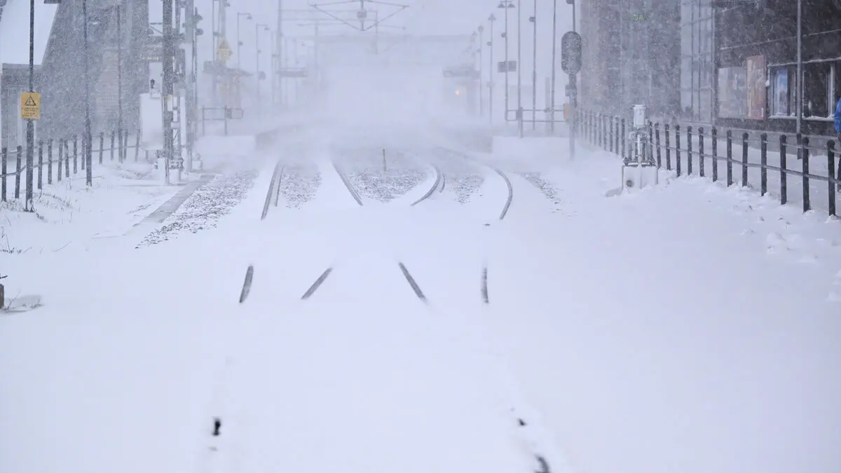 More delayed passenger trains in January due to snowstorms