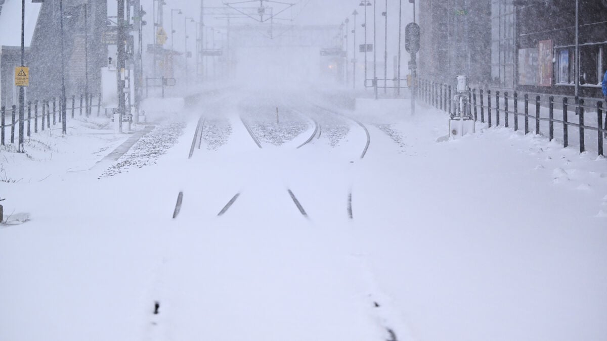 More delayed passenger trains in January due to snowstorms