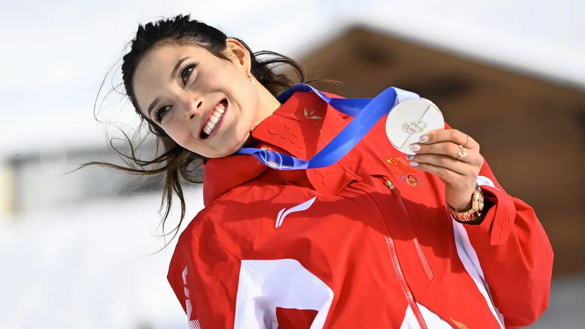 Eileen Gu earns fourth Olympic medal but misses out on gold