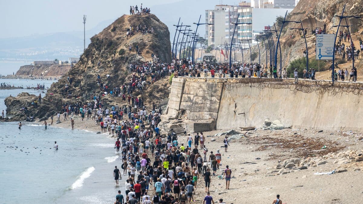 Authorities: Nearly all migrants have left Ceuta after mass crossing