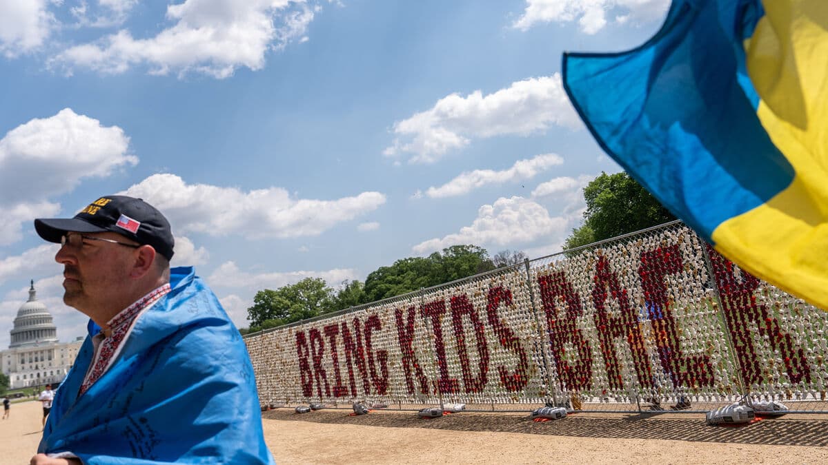Sanctions row over Ukrainian children taken to North Korea's Songdowon International Children's Camp