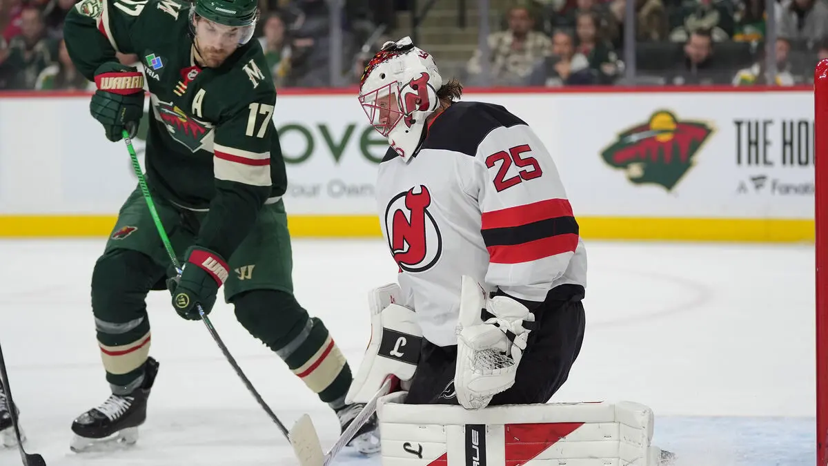 Markström wins the Swedish goalkeeping duel as New Jersey defeats Minnesota 5-2