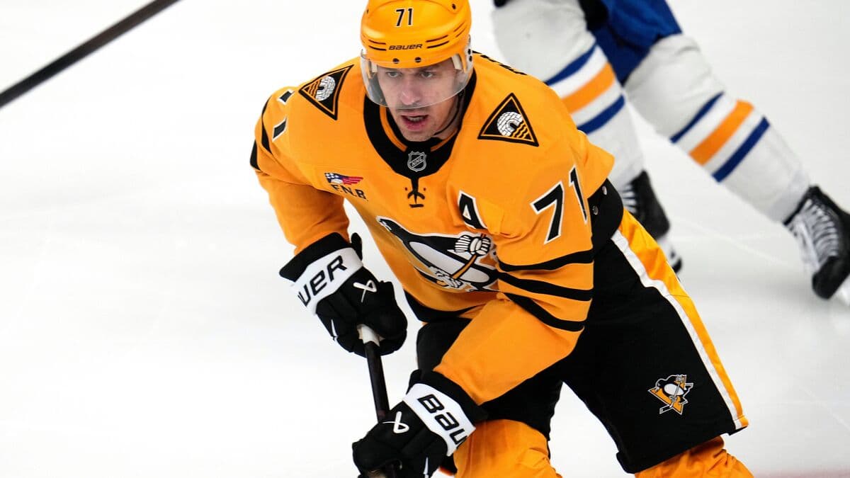 Evgenij Malkin slashes Rasmus Dahlin in the head, receives match penalty and risks a suspension