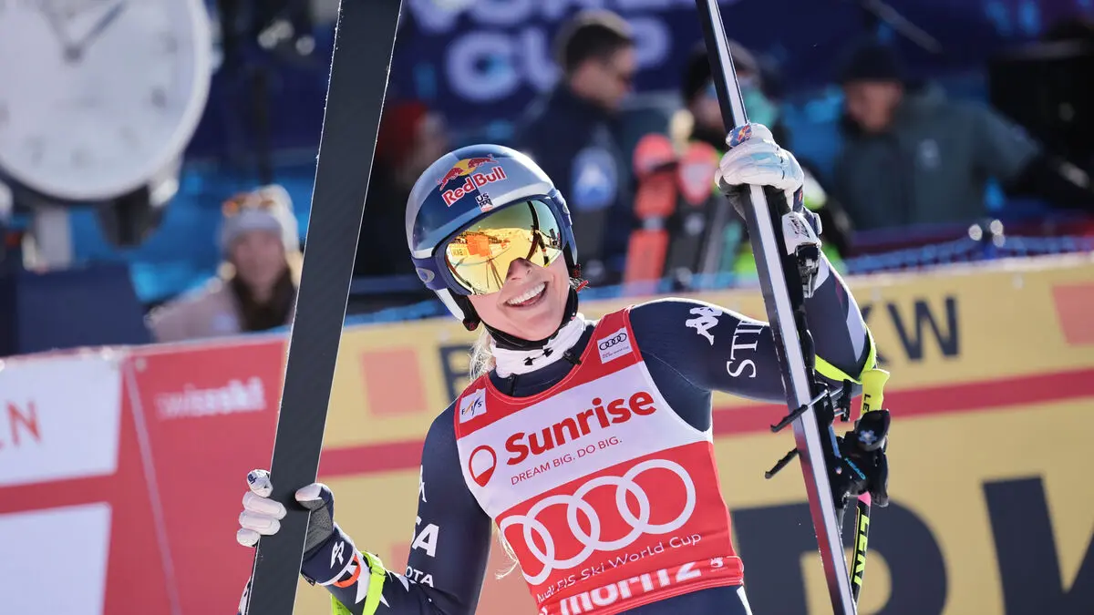 New podium for Vonn – the German-Swedish won