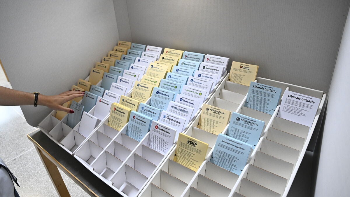 726 million ballots left over after Sweden's election