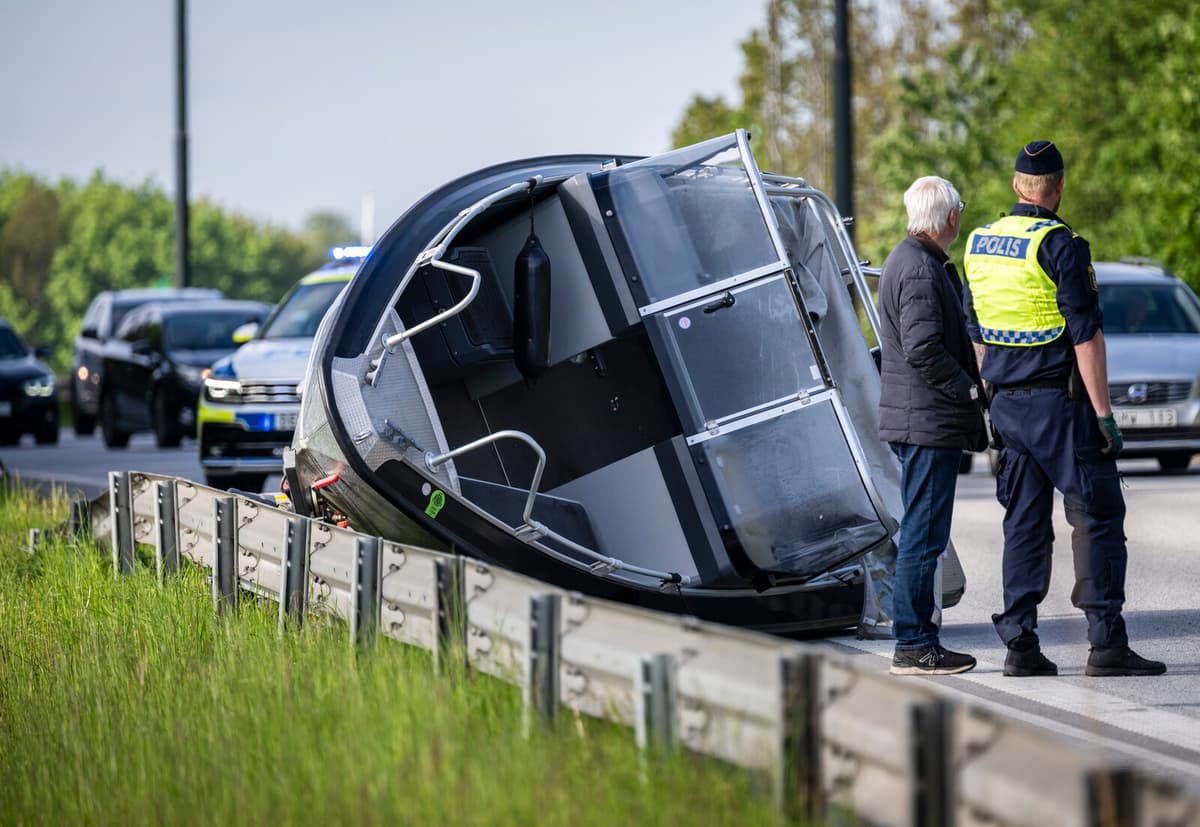 Boat Accident on Inre Ringvägen Causes Traffic Delays in Malmö
