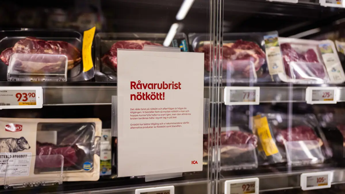 Why there is a shortage of ground beef in stores