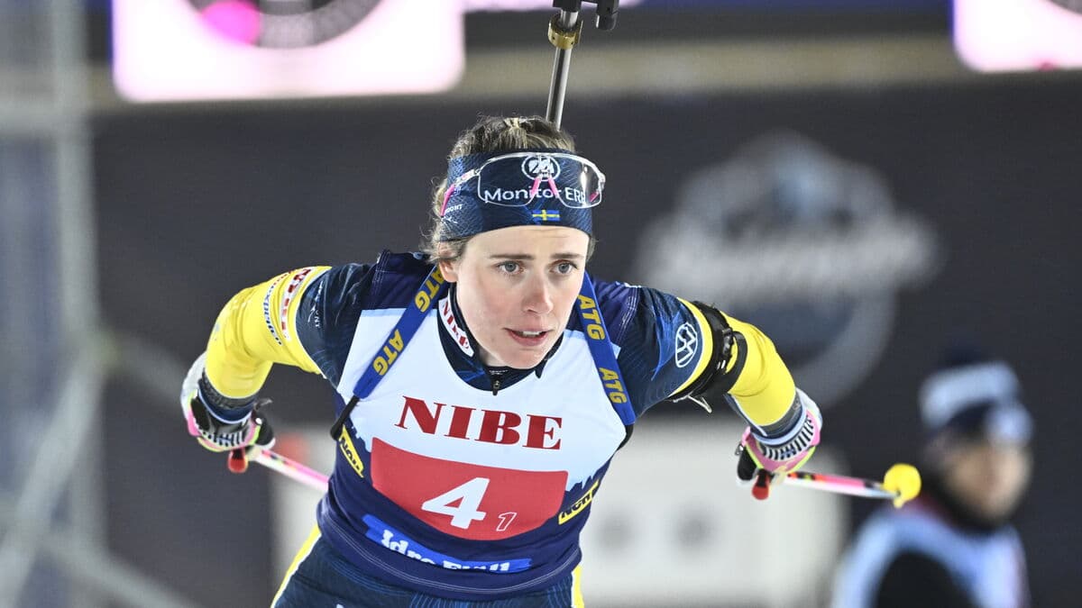 Double Swedish on the podium - Elvira Öberg second