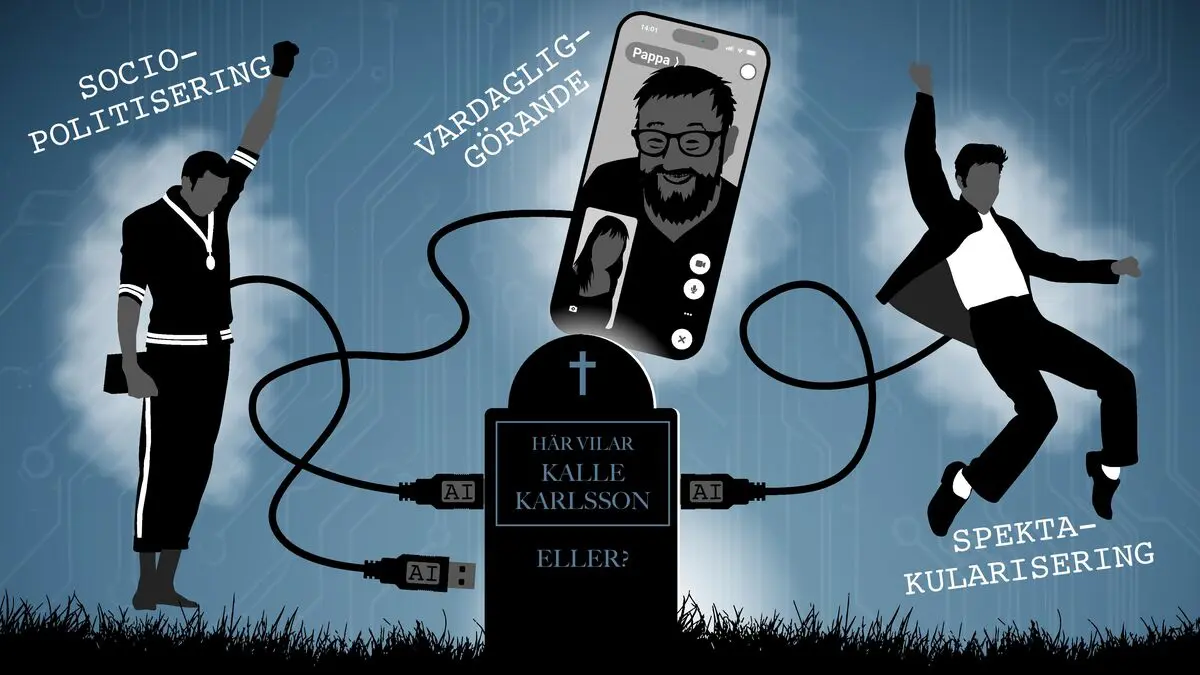 How to avoid becoming a singing hologram when you die