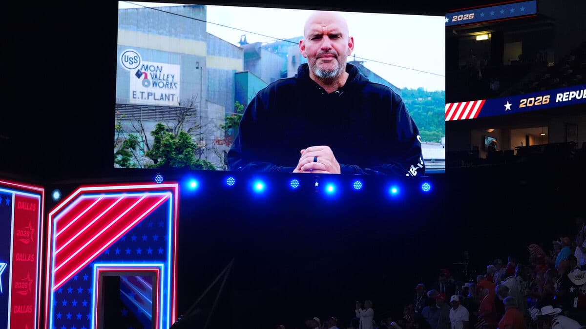 Fetterman sends surprise video to Republican convention, rejects party switch speculation