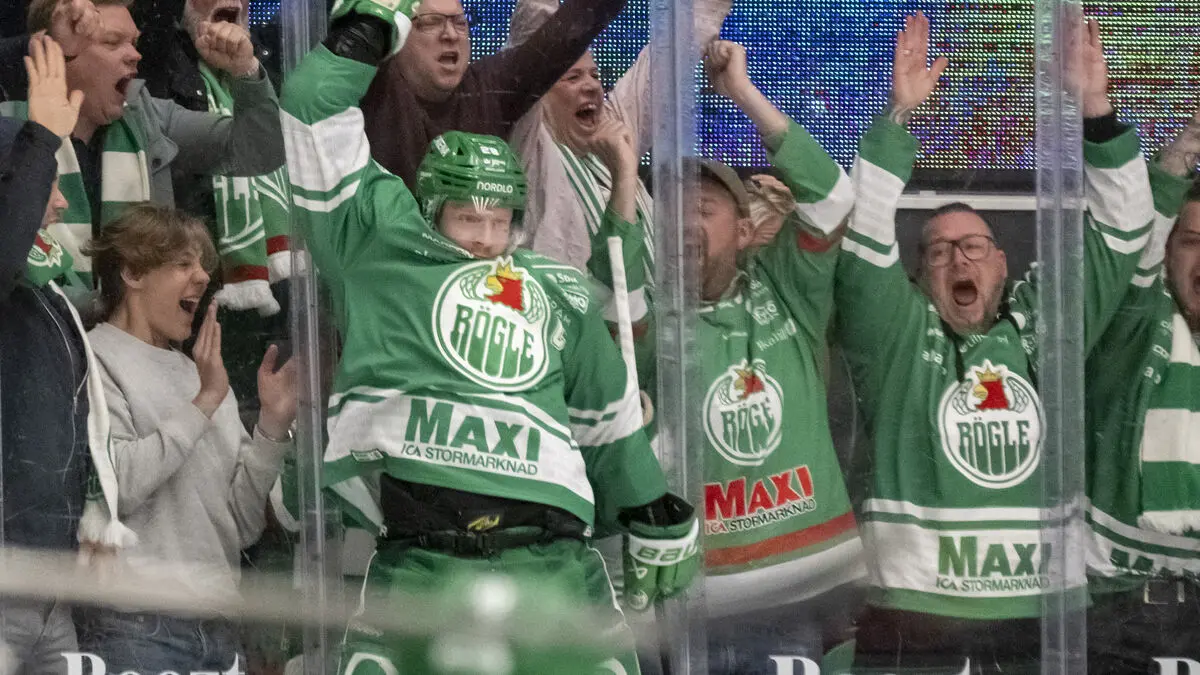 Rögle captain Anton Bengtsson decides in extra time