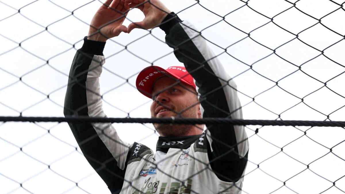 Rosenqvist won the Indy 500 after dramatic final lap, calling it unreal
