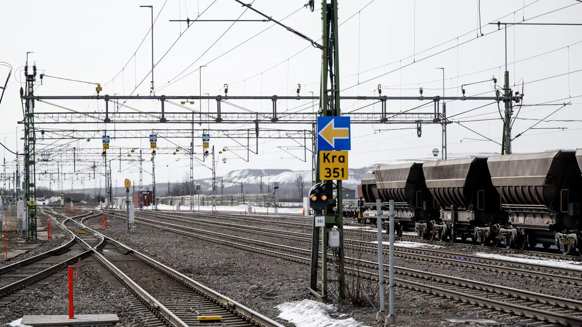 Malmbanan to reopen to traffic Thursday at 12:00