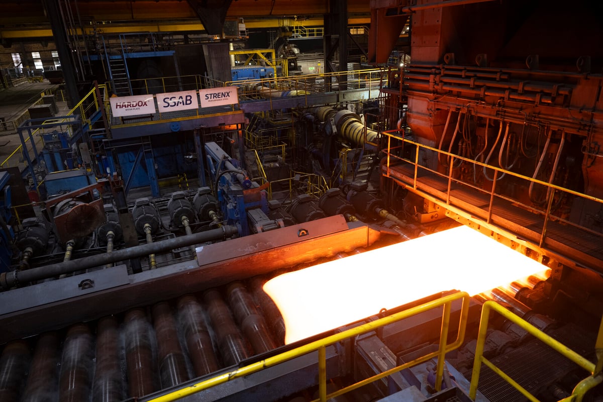 Financial Supervisory Authority Reviews SSAB's 33.3 Billion Kronor Write-Down
