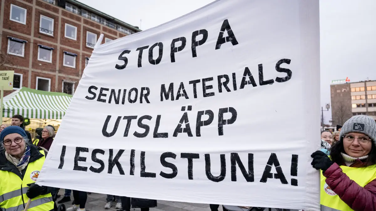 Temporary stop for toxic substance in Eskilstuna factory