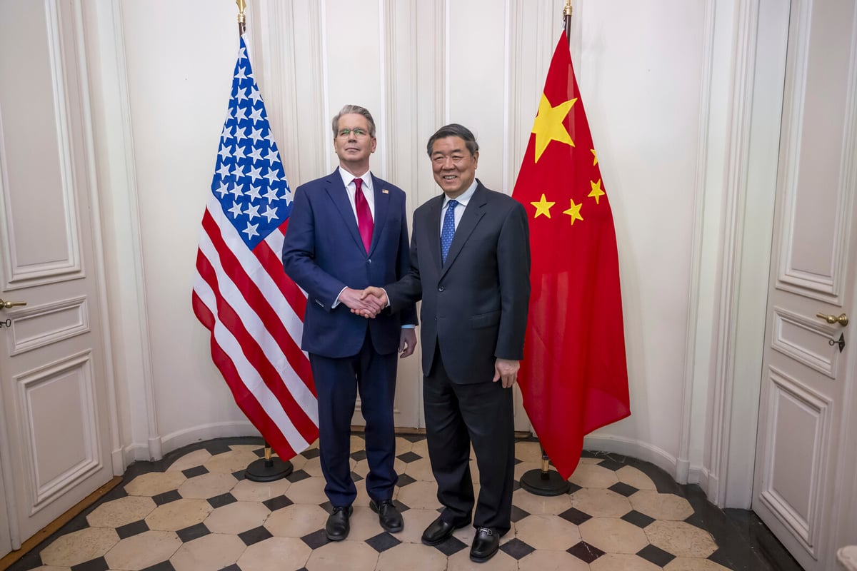 US-China Trade Talks in London Extend to Second Day