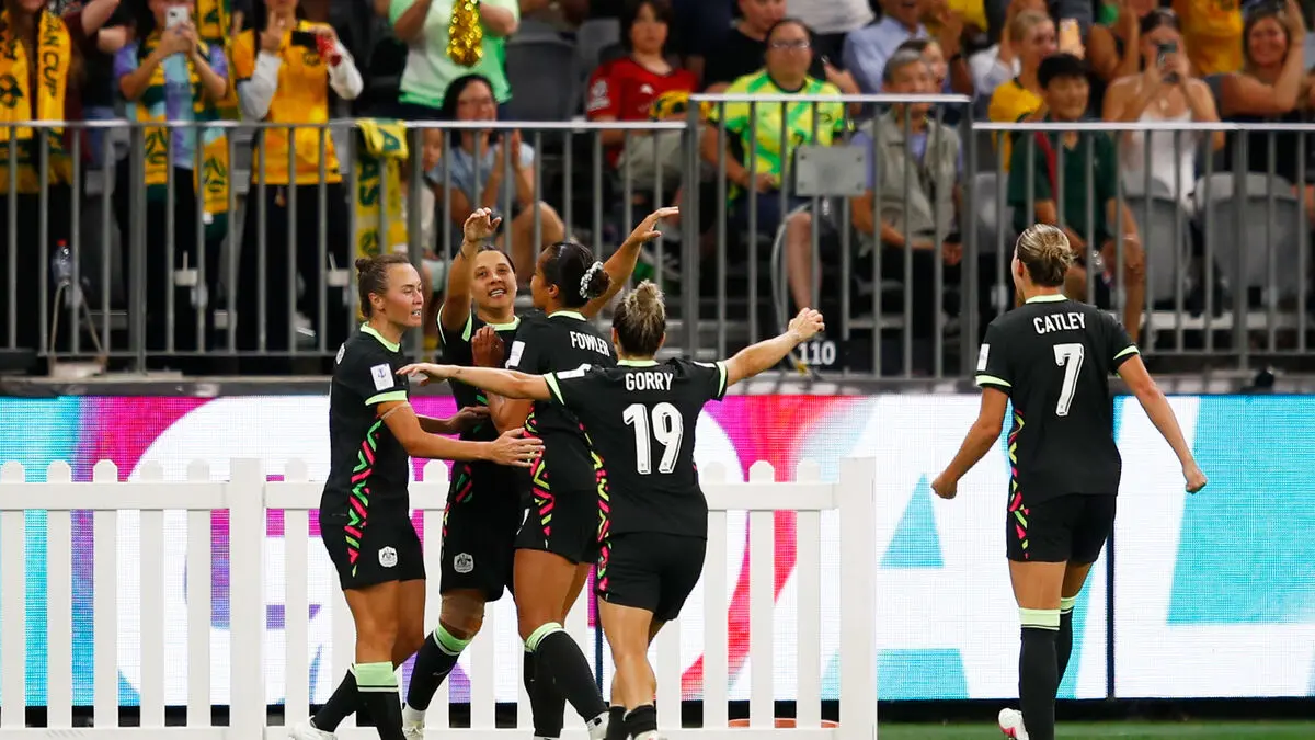 Sam Kerr took Australia to the Asian Championships final