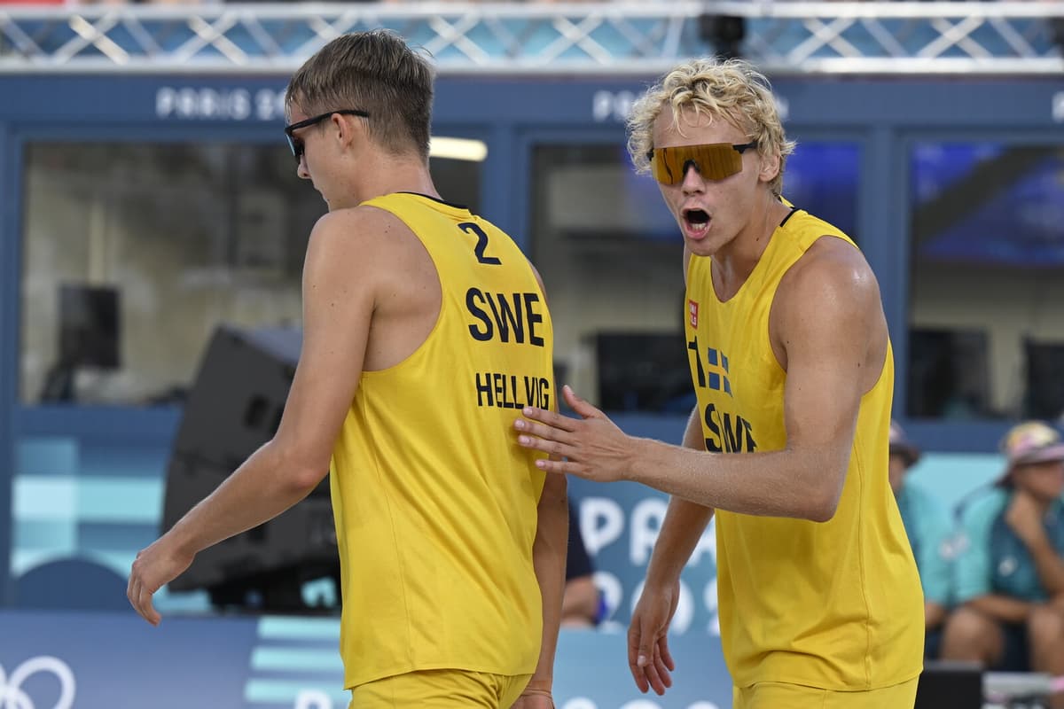 Swedish Olympic Champions Triumph Over USA in Beach Volleyball Thriller