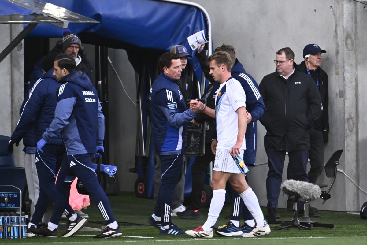 Djurgarden's Schüller Exits Early with Injury in Sirius Clash