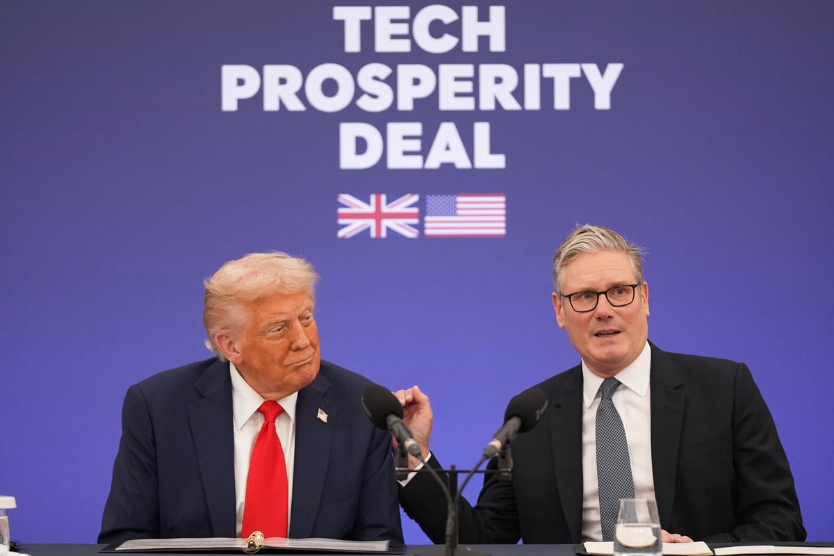 Trump and Starmer Announce Groundbreaking Technology Partnership