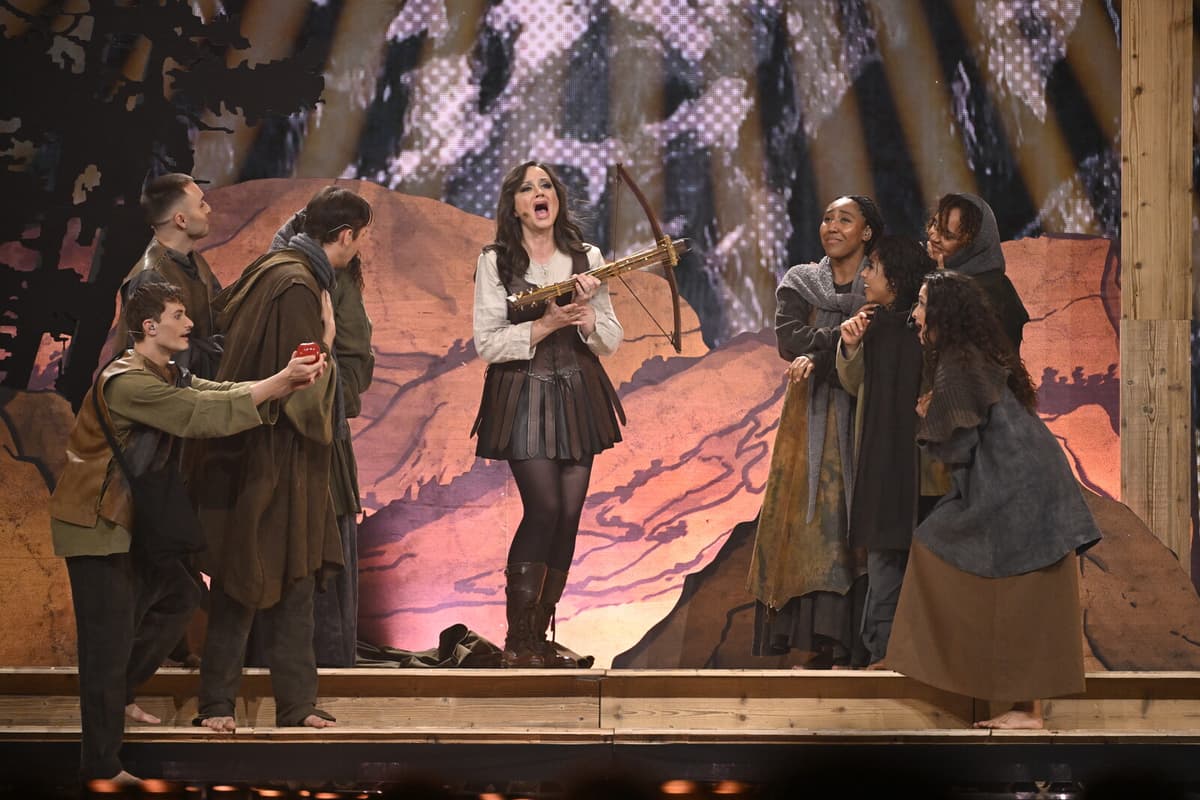 Petra Mede Surprises at Eurovision Semifinal in Basel