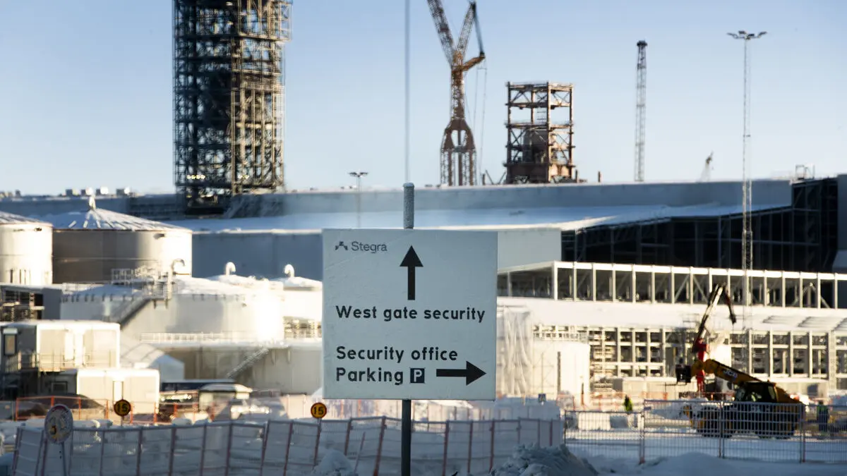 Stegra's steel factory labeled strategically important for EU climate goals