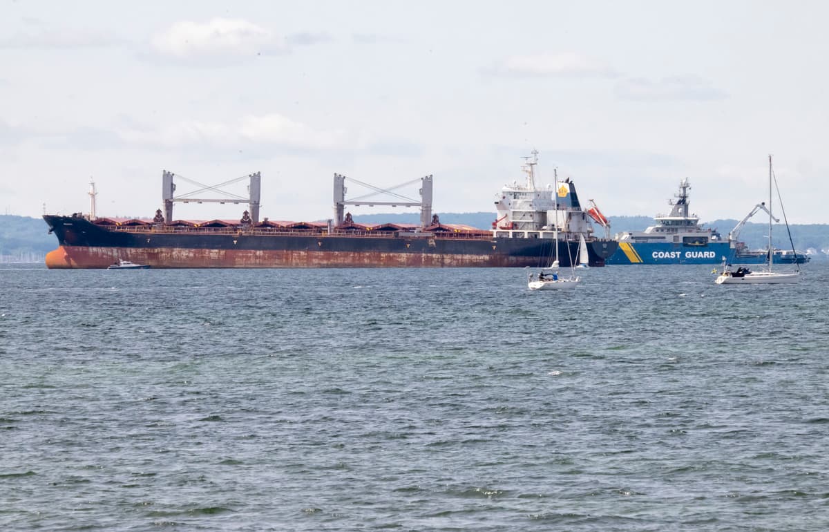 Crime Suspected After Cargo Ship Grounds in Öresund