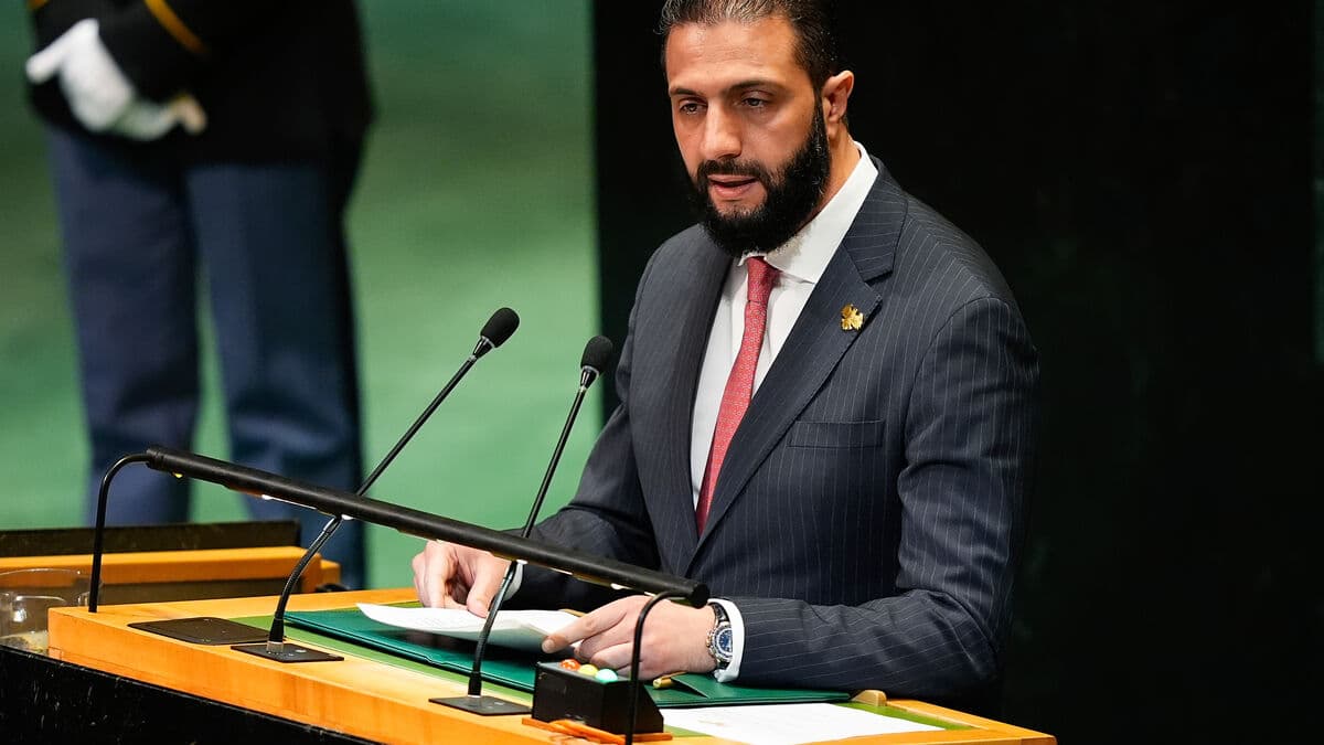 Syrian interim president cancels visit to Germany