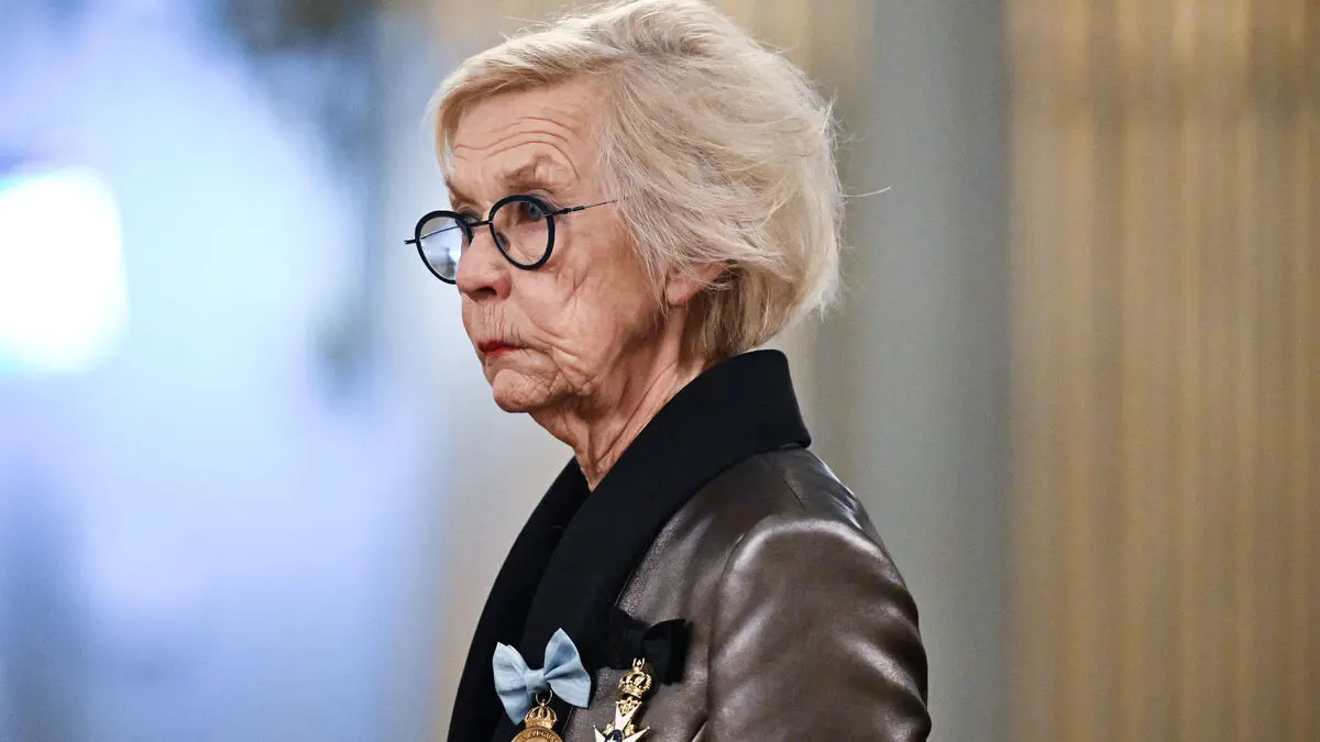 Barbro Osher is awarded the Swedish Academy's Grand Prize