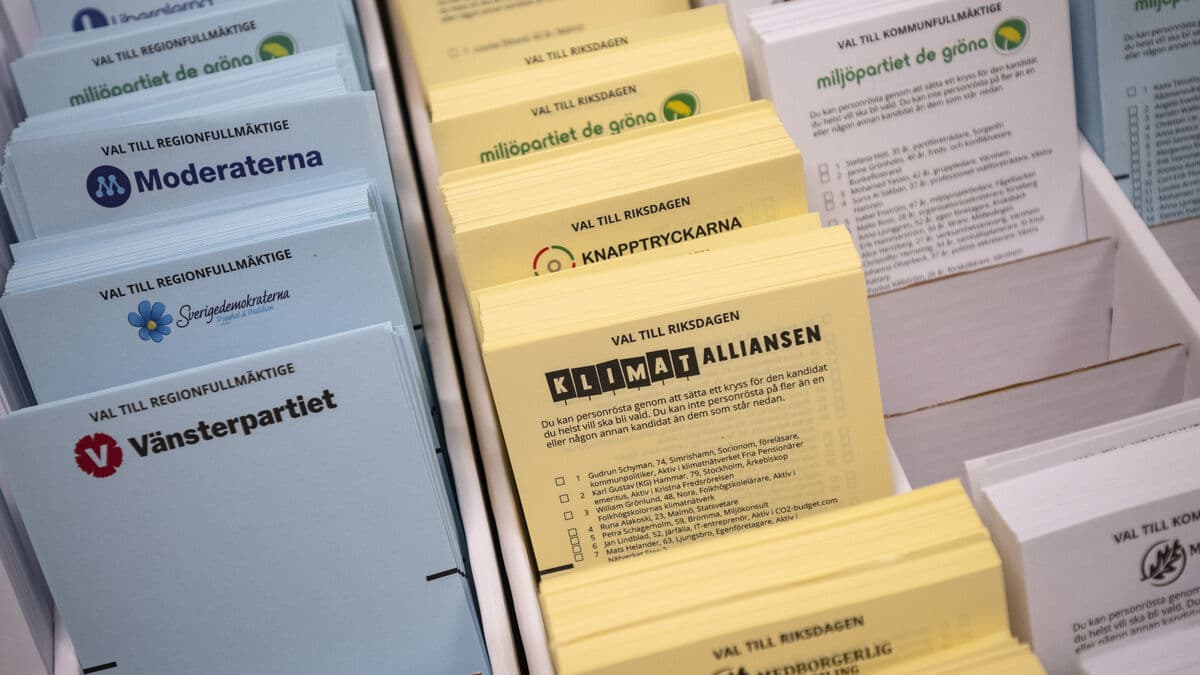 No new ballot this fall as Sweden keeps hundreds of millions of ballots