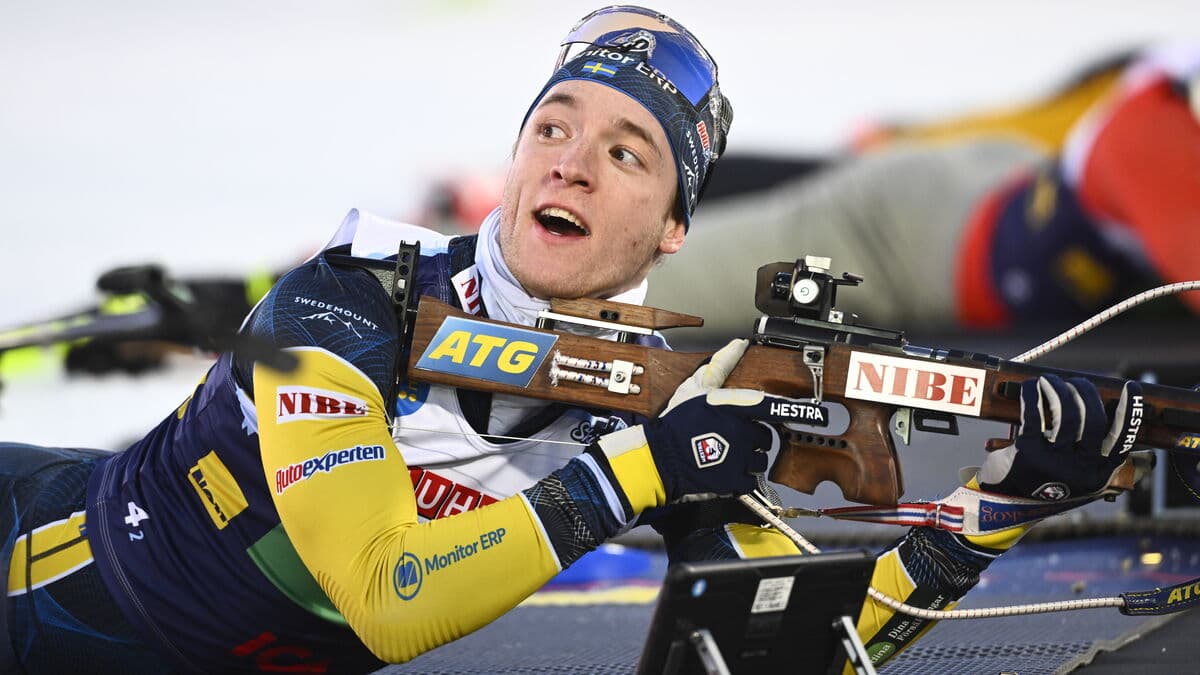 Super stretch by Samuelsson - Sweden on the podium