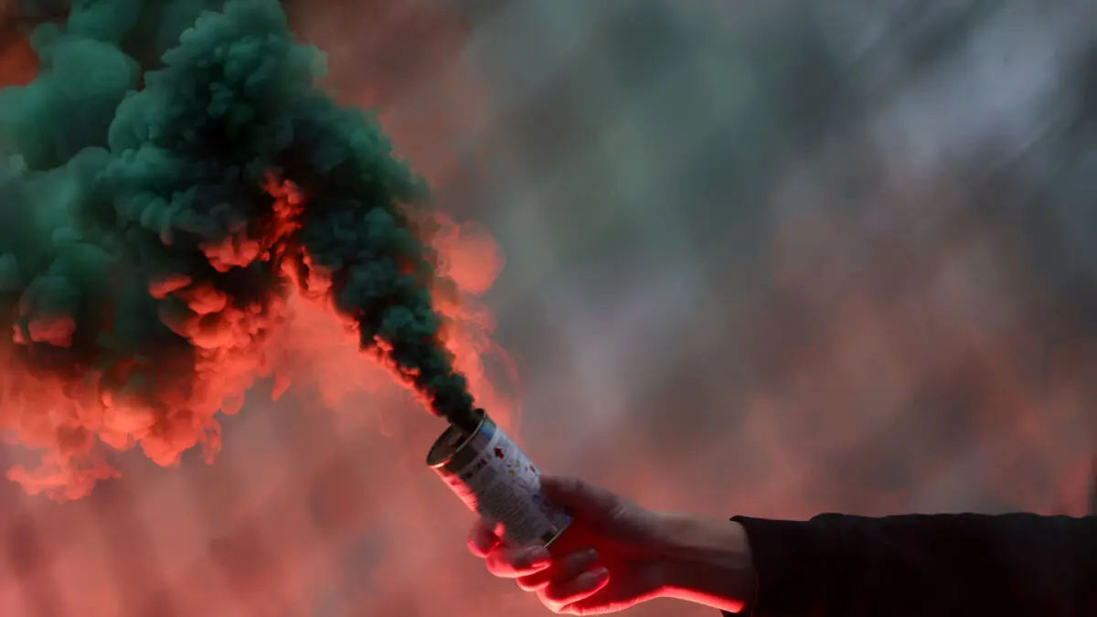 Pyrotechnics started a fire, Mjøndalen and Arendal match suspended