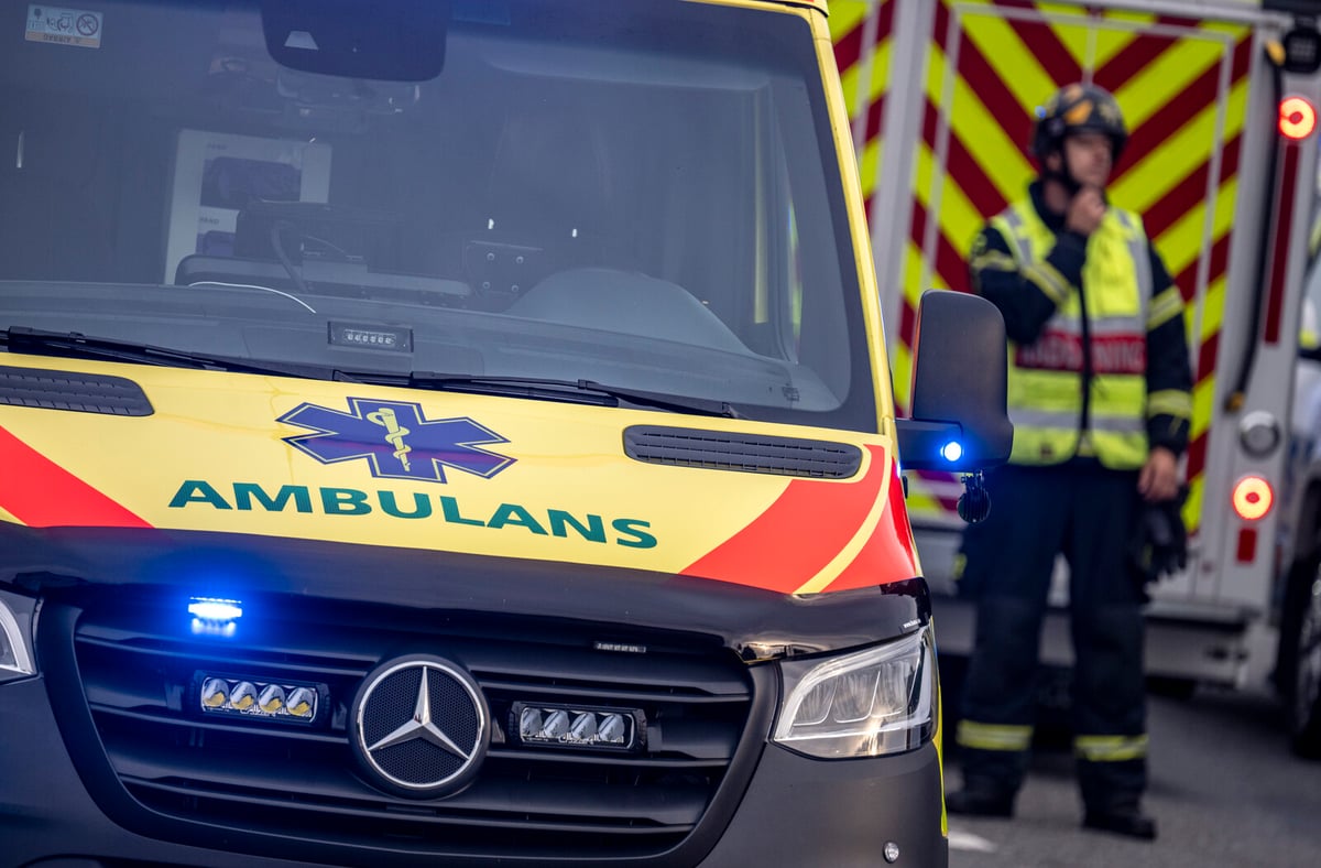Car and Loader Collision Near Svalöv Injures Several, Children Hospitalized