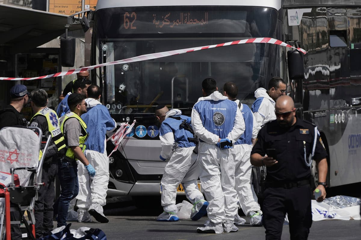 Several Killed in Jerusalem Bus Shooting: "Indescribable"