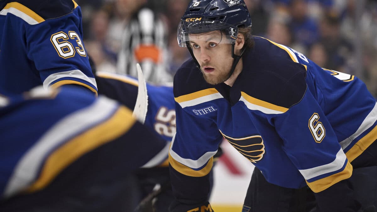 Philip Broberg signs six-year contract with St. Louis NHL club