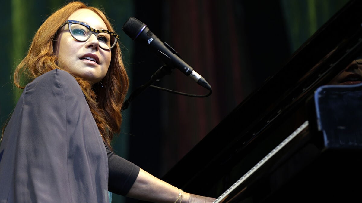 Tori Amos injured in near collision with moose in Sweden