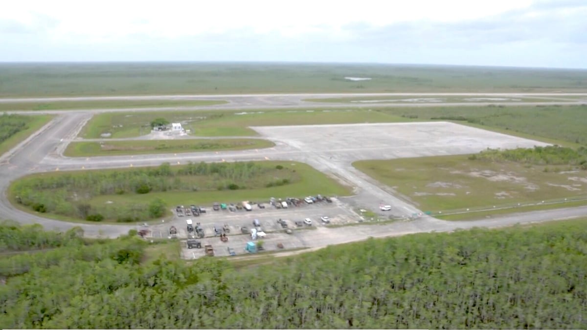 Protesters Rally Against Migrant Detention Center in Florida Everglades
