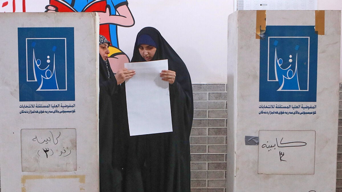 Declining voter interest despite tense situation in Iraq
