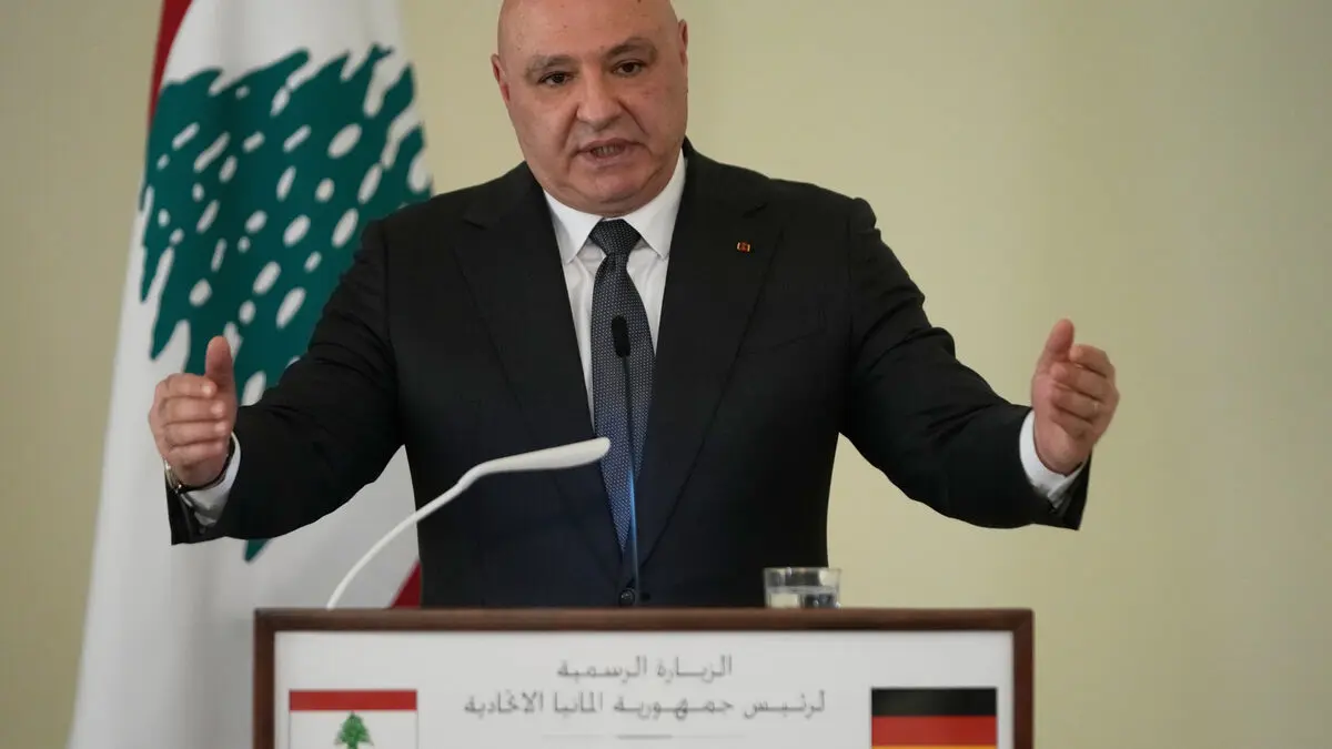 Lebanese president says Lebanon should negotiate with Israel to avoid widespread destruction in southern Lebanon