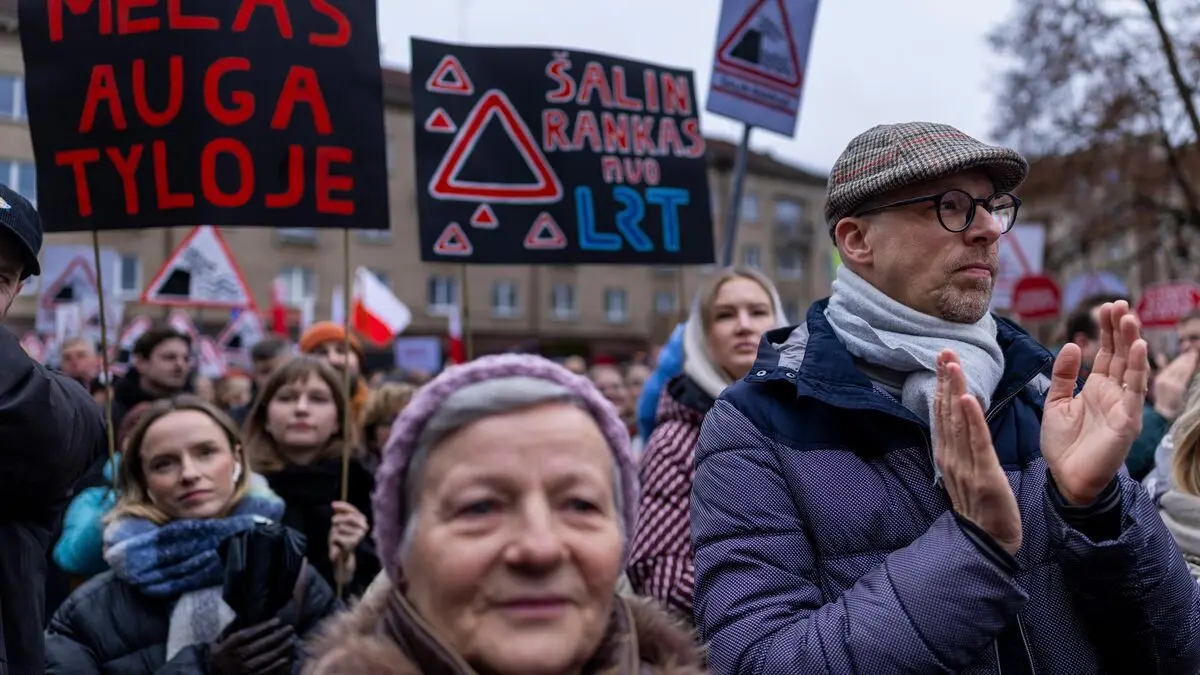 Lithuania: Protests in support of public service