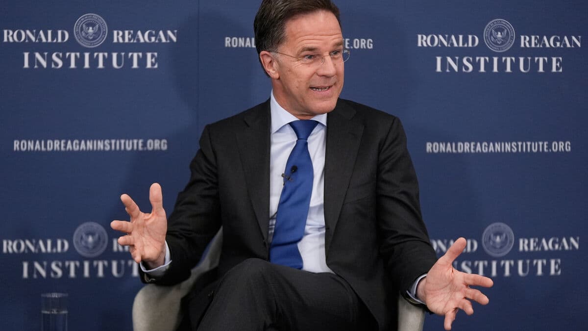 Rutte says American leadership absolutely crucial