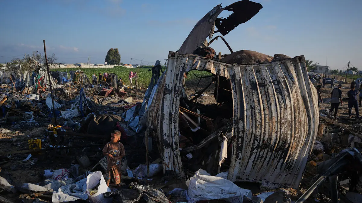 Israeli airstrike kills mother and one-year-old child in Gaza refugee camp