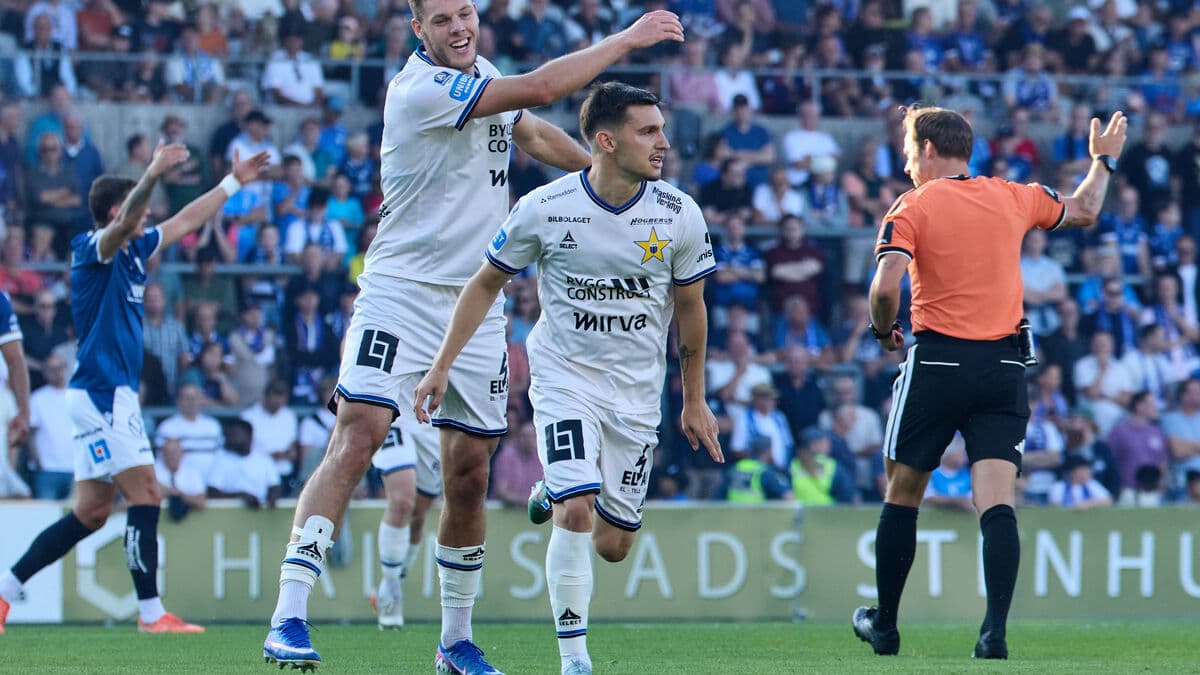 Sirius stay unbeaten in Allsvenskan with 2-0 win over Halmstad