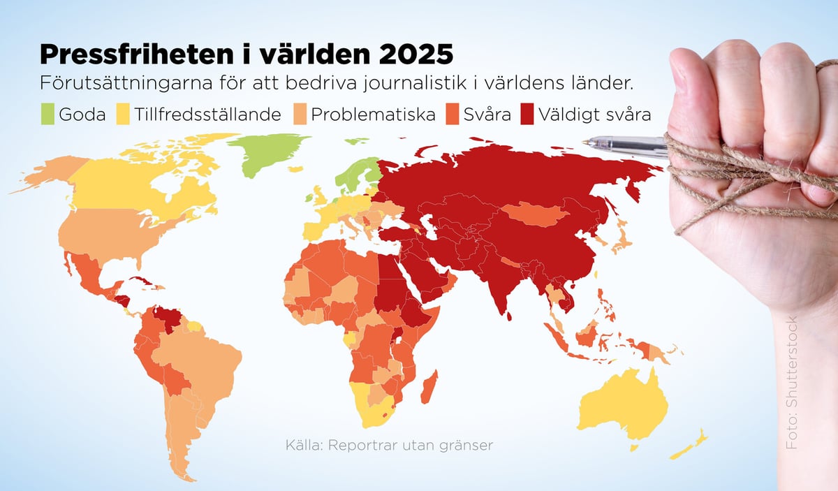 World Press Freedom Hits Historic Low Says Reporters Without Borders
