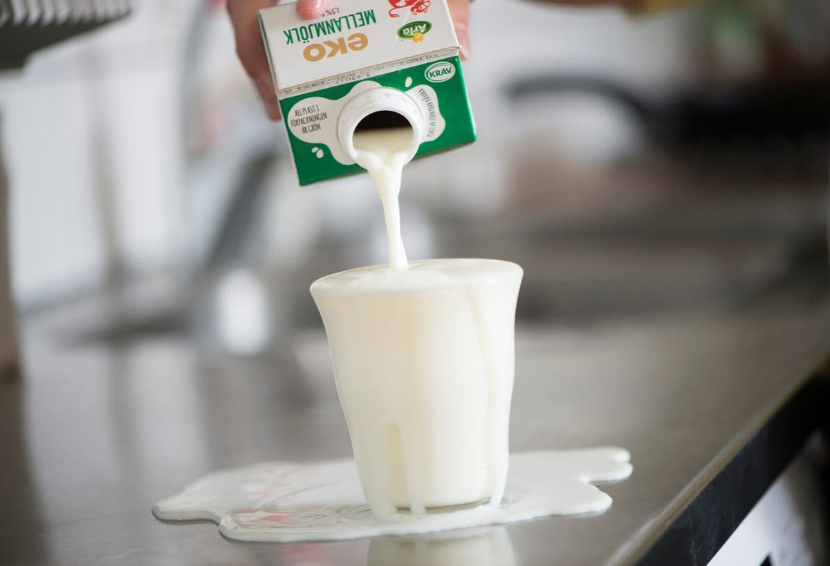 Traffic Disruptions in Eksjö Due to Spilled Milk