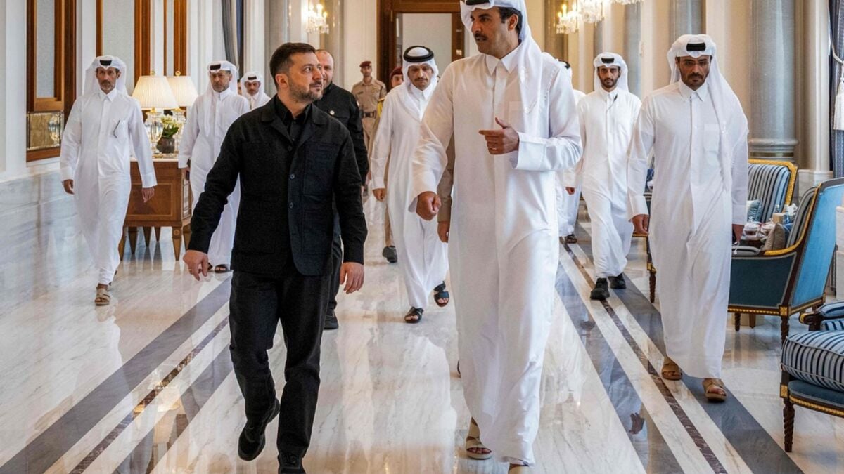 Qatar and Ukraine sign defense agreement to counter missiles and drones