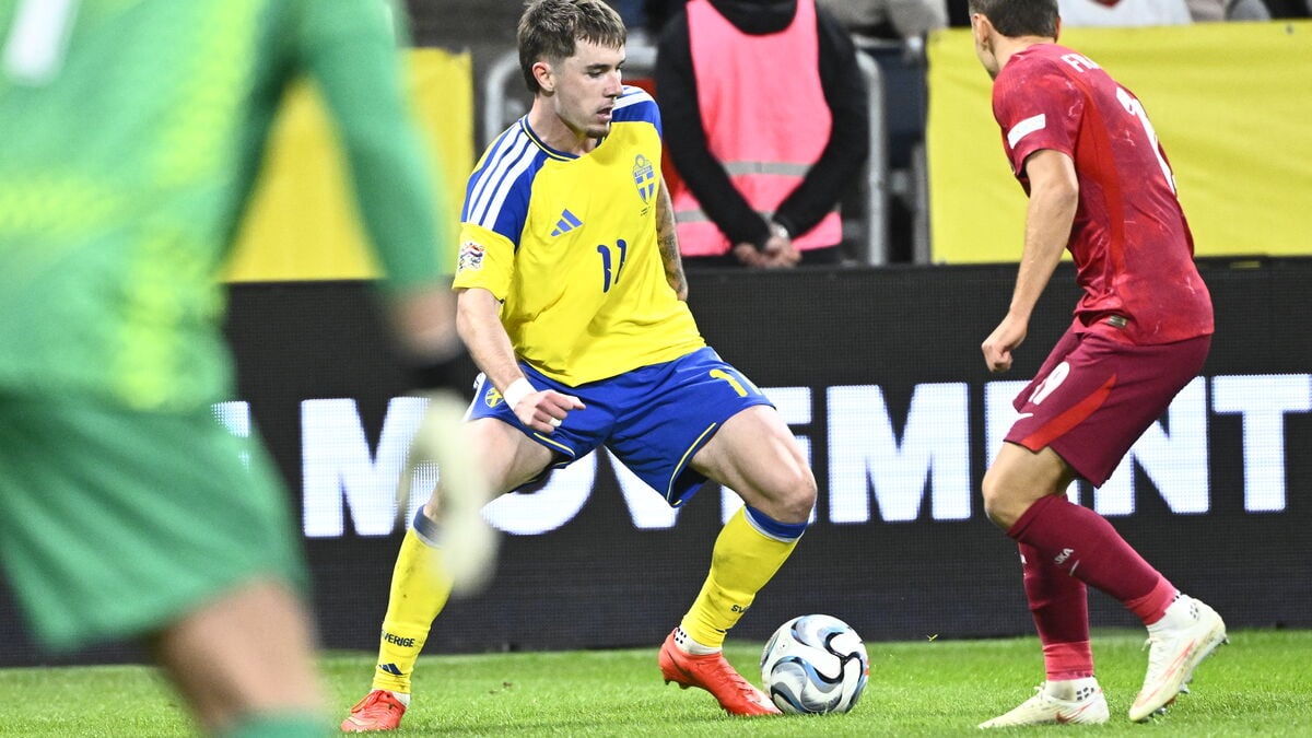 Patrik Wålemark praised after first Sweden start - a threat all game, says Graham Potter