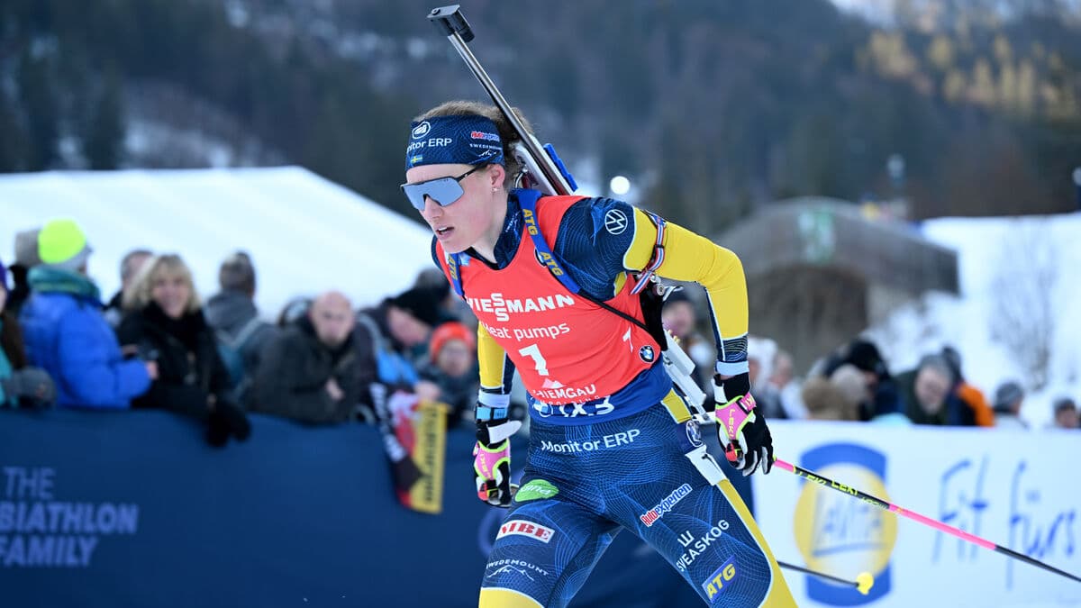 Despite missed victory, Hanna Öberg is very positive ahead of the Olympics