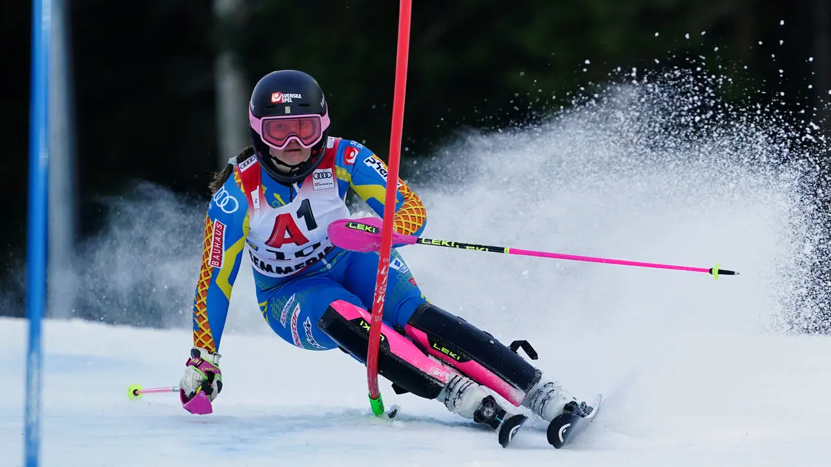 Difficult slalom in Semmering - the Swedes far behind